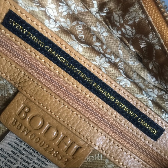 BODHI Bag “Doctor Satchel” Mustard Gold Hardware Zip Size 8”H x 14”L x 5.5”W - Picture 12 of 12